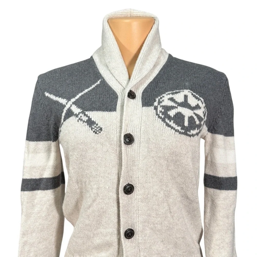 Gap Star Wars Darth Vader Shawl Collar Cardigan Sweater‎ Youth Large G (10-11)